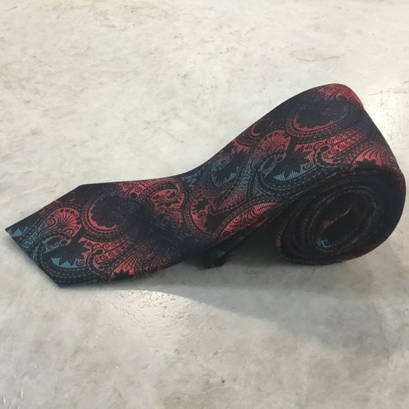 GIANFRANCO Necktie &Pocket Scarf, Fashion Designed Italy, Hand Made, Microfiber, - Picture 3 of 5